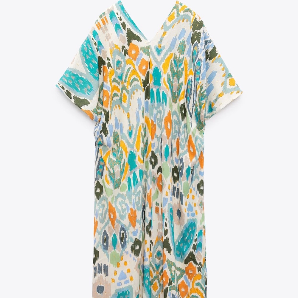 ZARA- PRINTED TUNIC DRESS